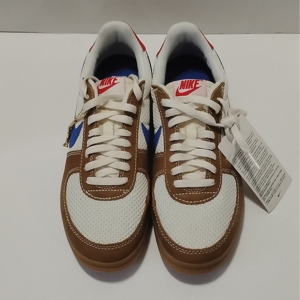 Nike Field General 82 Culture of Football Brown Blue Red IH4818-030 Size 8.5 M